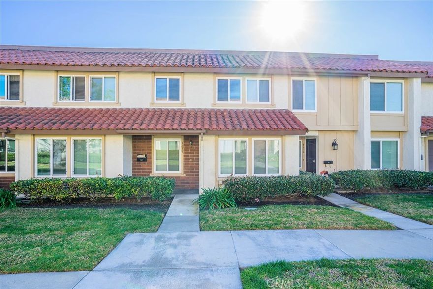 Location! Location! Location! This beautiful residence includes 3 beds, 2.5 baths, a formal dining room, plus a 2 car attached garage. This home has been completely updated including a newly remodeled bathroom, kitchen countertop, laminated wood floors, newer tiles, newer carpets, and is currently in the process of installing beautiful dual panned windows throughout the house! This location is very close to the 5 & 91 freeways, as well as walking distance to H-mart, restaurants, and plenty of other retail stores! It is also in a great school district that falls into Sunny Hills High School. This property is a must-see!