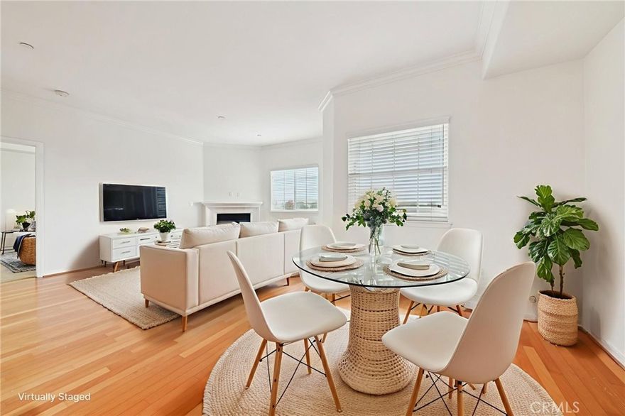 Experience comfort, style, and convenience in this beautifully maintained 3-bedroom, 2-bath condo located in the sought-after Bay Harbor gated community of Harbor City. Perched on the 3rd floor, this bright and inviting home showcases stunning neighborhood and city views, filling the space with abundant natural light. Boasting 1,260 sq. ft. of living space, the thoughtfully designed layout features a welcoming living area enhanced by recessed lighting, flowing seamlessly into a light-filled kitchen ideal for both everyday living and entertaining. The kitchen includes granite countertops, a large island, built-in stainless steel appliances, and stylish laminate wood flooring throughout the main living areas. Central air and heat provide year-round comfort. Step out onto your private balcony to enjoy morning coffee or unwind in the evening, while extra storage adds practicality and convenience. The home offers three spacious bedrooms, including a serene primary suite with a walk-in closet and private ensuite bathroom. A second full hallway bathroom serves guests and family alike. Additional features include an in-unit washer and dryer and two side-by-side parking spaces for easy access. The Bay Harbor community enhances your lifestyle with a beautifully maintained central courtyard and barbecue area, perfect for relaxing or entertaining friends and neighbors. Don’t miss the chance to make this bright, airy, and stylish Harbor City condo your new home!