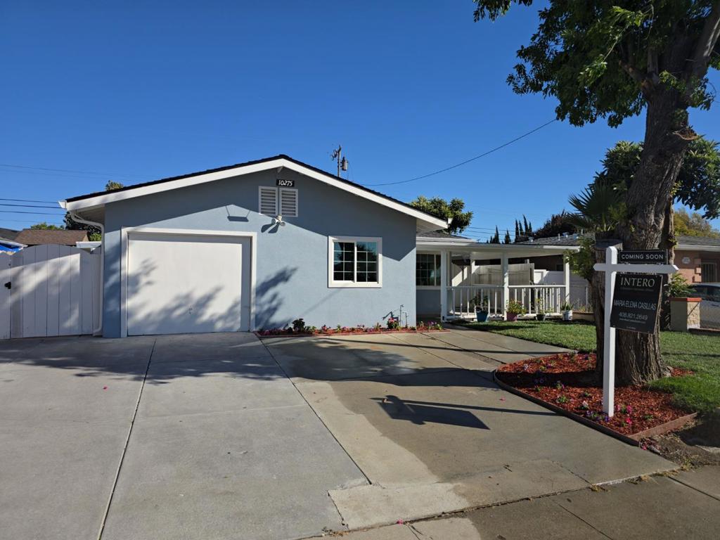 Welcome to 10275 Lochner Drive! This 4-bedroom, 2-bathroom single-level home offers approximately 1,154 sq. ft. of comfortable living space on a 5,225 sq. ft. lot. Enjoy energy efficiency and comfort with dual-pane windows, an evaporative cooler, and recessed lighting. The interior features a mix of laminated and tile flooring, while the exterior & interior shines with fresh paint and a newly landscaped front lawn with sprinklers. A durable Landmark shingle roof provides long-term protection, and the extended driveway offers possible RV parking, a valuable and flexible bonus. Conveniently located near schools, parks, shopping, and major commuter routes. Dont miss this opportunity!