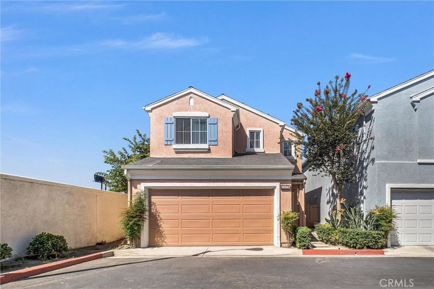 Welcome to 14941 Eureka Ct, Tustin, CA – This fantastic townhome features 3 spacious bedrooms and 2 full bathrooms, freshly painted interiors, brand-new flooring, and new gas range and dishwasher. The open-concept kitchen seamlessly flows into the living room, creating a warm and inviting space filled with natural light. Upstairs, you’ll find three sized bedrooms, including a primary suite with its own private bathroom. The attached two-car garage with epoxy flooring offers direct access to the interior. Step outside to a low-maintenance backyard with wraparound pavers, perfect for relaxing or entertaining. Located in a gated community residents enjoy a sparkling pool, relaxing spa, and a children’s playground. Conveniently situated near Freeways, Jamboree shopping center, John Wayne Airport, and just minutes from Newport Beach, this home has it all.
