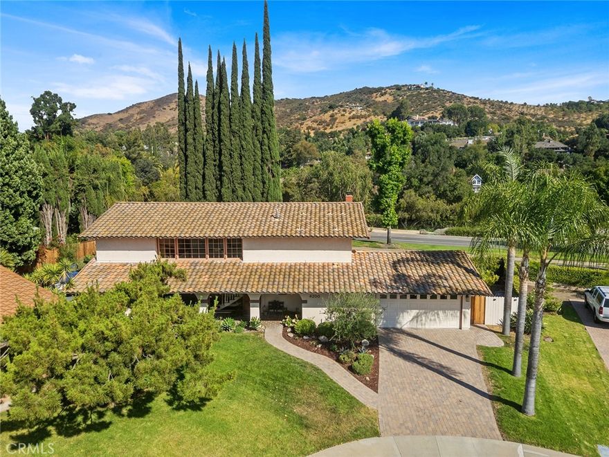 Beautifully updated 5-bed, 3-bath pool home available for short-term lease in the heart of Westlake Village’s coveted First Neighborhood!! Tucked at the end of a quiet cul-de-sac, the two- story, fully furnished residence welcomes you with a grand spiral staircase, oak wood floors, and a chef’s kitchen outfitted with Thermador appliances. French doors open to charming patios, and a resort-style backyard with sparkling pool & spa complete with waterfall features and mountain views—perfect after a day of nearby hiking, biking, golf, or lakeside strolling. Upstairs includes a spacious primary suite with a remodeled en-suite bath and four additional bedrooms offering flexible sleep/workspace. Located in the award-winning Las Virgenes School District, walking distance to White Oak Elementary. Enjoy neighborhood greenbelts, community park, pool and clubhouse. Stroll to local favorites for dining, boutiques and a Sunday vibrant farmer's market.