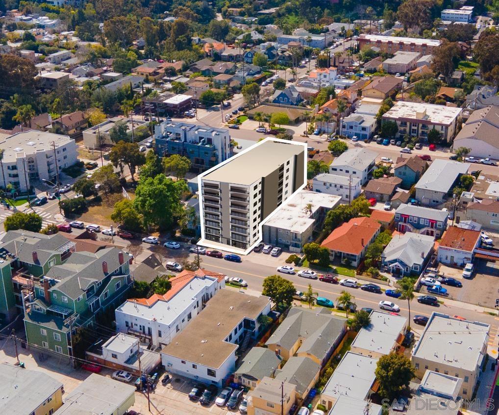 We are pleased to present “First Avenue Lofts,” a fully entitled and RTI (ready to issue) 56-unit multifamily development opportunity located at 3830 First Avenue, San Diego, CA. Once completed, First Avenue Lofts will feature sixteen (16) studio units averaging 380 square feet and forty (40) one-bedroom/one-bathroom units ranging from 570 to 715 square feet. The eight-story building will total 37,975 square feet, including 32,215 net rentable square feet. Each residence will be outfitted with modern, high-end finishes such as 9-foot ceilings, quartz countertops, full kitchen appliance packages, HVAC, built-in shelving, and custom cabinetry. Positioned in the heart of Hillcrest, one of San Diego’s most desirable rental neighborhoods, the property offers exceptional visibility and premier walkability. With a Walk Score of 97, Walkscore.com designates the area a “Walker’s Paradise.” Just under a mile from Balboa Park, residents will have access to an array of recreational amenities including tennis courts, a public pool, baseball fields, an archery range, hiking trails, a dog park, disc golf course, playgrounds, and a dedicated bicycle speed track. The property also provides immediate pedestrian access to the popular dining and entertainment venues along University Avenue and Robinson Avenue. Strategically located near CA-163 and Interstate 5, First Avenue Lofts offers direct connectivity to San Diego’s primary employment hubs such as Downtown, Mission Valley, and Kearny Mesa. This development represents a rare opportunity to acquire a shovel-ready project in Hillcrest.