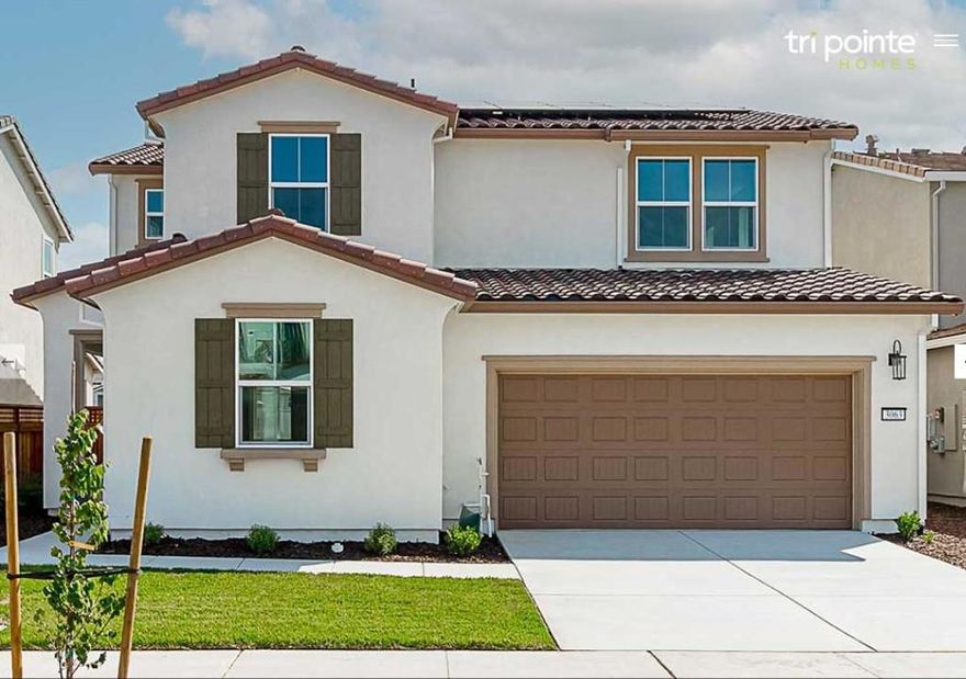 Homesite 115 | Plan 2  Modern Living in the Heart of River Islands. Welcome to Chantara at River Islands, an intimate and charming neighborhood offering a limited selection of new homes designed for Bay Area buyers seeking space, style, and convenience. This two-story, 4-bedroom, 3-bath home spans 2,617 sq. ft. on a generous 7,360 sq. ft. lot, blending modern design with functional living. The main floor features a guest-ready bedroom and full bath, a private den, and an open-concept Great Room flowing seamlessly into the gourmet kitchen with quartz countertops, walk-in pantry, and center islandperfect for entertaining or everyday family life. Upstairs, a versatile loft provides additional space for work, study, or relaxation, while the spacious primary suite includes a luxurious bath and walk-in closet. Step outside to the covered outdoor living area, ideal for gatherings or quiet evenings, and enjoy all that River Islands offers: top-rated schools, scenic waterways, parks, trails, and a vibrant, active lifestyle. Chantara isnt just a homeits a place to thrive.