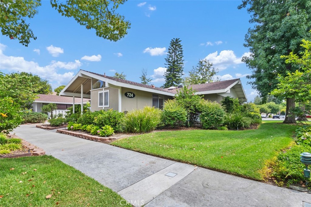 Welcome Home to this gem of a home in Laguna Woods Village! This inviting La Corona model is the perfect blend of comfort, convenience, and community living in one of Southern California’s most desirable retirement destinations. As a single-level end unit with no one above or below—and no stairs from the nearby assigned carport—this home offers privacy and easy accessibility. Enter through the gated, enclosed courtyard, a welcoming spot to enjoy a morning coffee or chat with a neighbor. Inside, the spacious living room with vaulted ceilings creates an open, airy feel, while the bright kitchen offers a spacious area for cooking and dining. The dining area is perfectly sized for sharing meals with loved ones. The HOA maintains many of the interior amenities and appliances making ownership easy. With two bedrooms and a Jack n Jill style bathroom with dual vanities and a center shower and dressing area, this home is thoughtfully designed for comfortable living. A stacked washer and dryer add convenience, making day-to-day life that much easier. And with just one shared wall in the living room, you’ll enjoy peace and privacy. Best of all, the location couldn’t be better—you’re just steps from Clubhouse 3, home to the Laguna Woods Village Performing Arts Center. From music and theater to social events and clubs, there’s always something to enjoy right in your own community. This home isn’t just a place to live—it’s a place to connect, relax, and thrive in retirement.