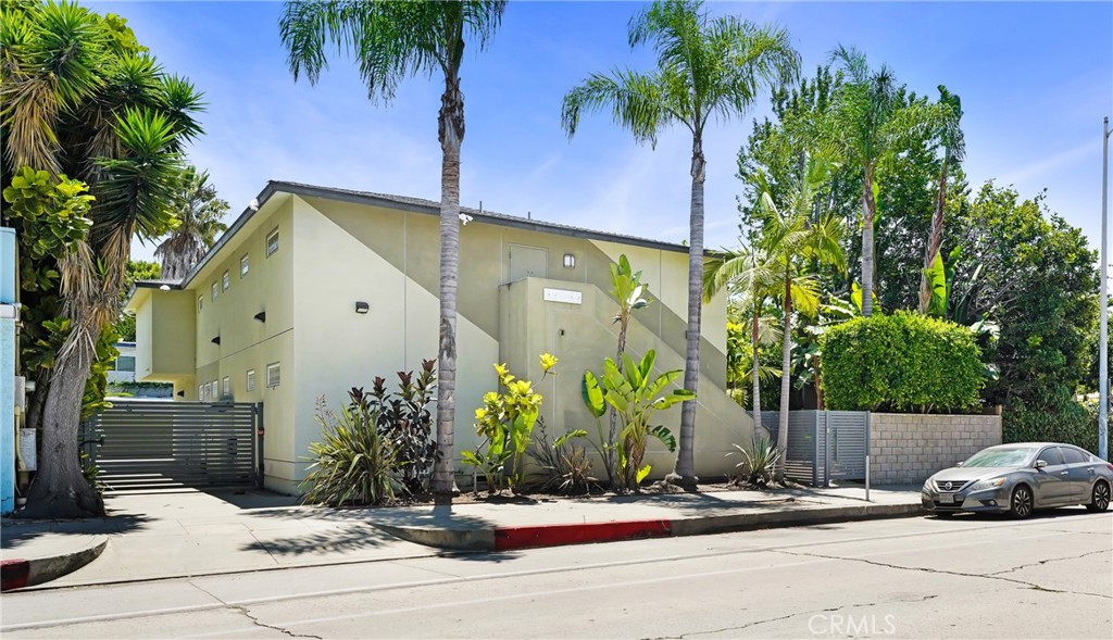 GREAT DEVELOPMENT OPPORTUNITY! Currently a 4-unit unused office building with proposed plans to reconvert it to its original configuration as 6 apartments. Proposed plans include 6 two bedroom apartments. Located directly across from a Kaiser medical facility, west of the 405 freeway, and close to Marina del Rey, the location is ideal. Extensive upgrades were done around 2006 to configure the property for postproduction offices for the entertainment industry, but technology advancements have reduced demand for that usage. There is plenty of on-site gated parking with 6 carports and additional uncovered parking spaces, storage lockers + 2 storage rooms. There are 6 Ring security cameras around the property. An attractive & spacious landscaped patio provides a comfortable outdoors recreational area. Buyer is to verify any proposed development opportunities with the city. A ramp provides easy access to the first level units. The sale includes 2 parcels: APN 4032017004 & 4032017003 (where the approx. 700 sq. ft. carports are located) totaling approx. 8301 sq. ft. of land. Attached photo of carports (with garage doors) is virtual and not its current configuration.