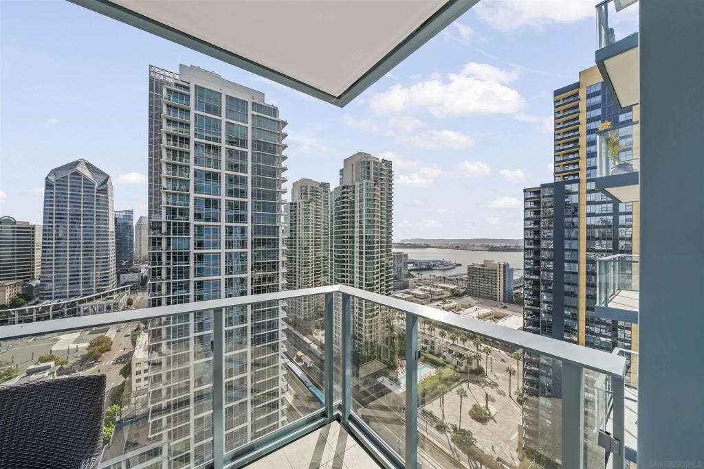 Residence 2206 is a modern 2 BR/2 BA residence at Savina, Downtown San Diego's most sought after luxury tower! This southeast corner unit features a large open floor plan that offers dramatic views of the Bay and city skyline, while overlooking the Savina pool. This stylish home comes fully furnished, features 2 parking spaces, wifi included and more! Located just seconds from the Waterfront and vibrant Little Italy, Savina features over 24,000 sqft of hotel inspired amenities such as 24hr security, a resort-style pool/spa, a massive state-of-the-art gym, social lounge, and more!