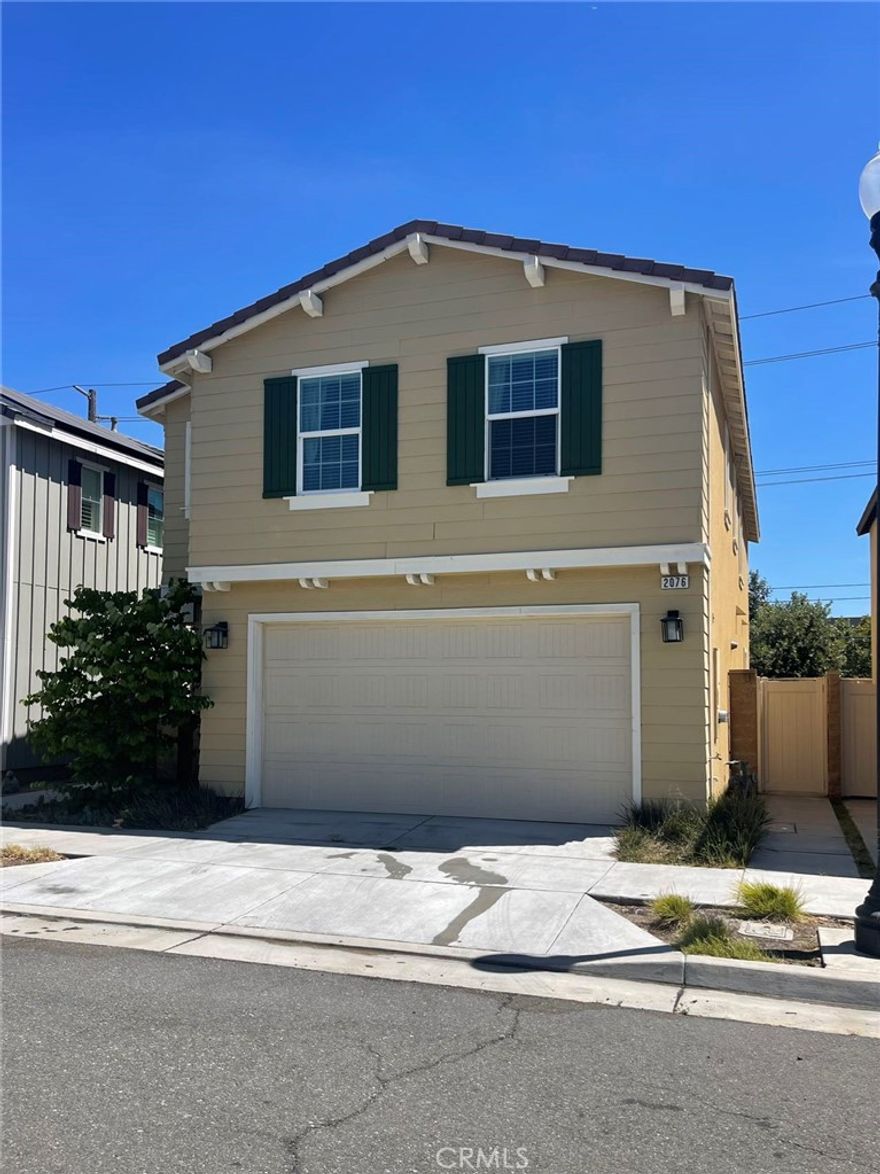 This is a 2019 built two-story single house, located in the gated community of The Cottages on 4th. This lovely home features 4 bedrooms and 2.5 bathrooms, approximately 2,256 sqft of living space. Open floor plan on 1st floor with new SPC flooring in living room. Modern kitchen has granite counter tops and center island with stainless steel appliances, including a refrigerator. The upstairs provided a loft, laundry room and 4 bedrooms, including a spacious master suite. The house comes with roof solar panels. The community amenities included a swimming pool, spa, and park. Convenient location, easy access to the 10 freeway, close to Victoria Gardens and Ontario Mills.