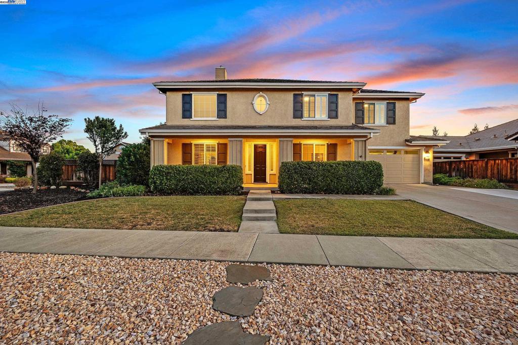 Welcome to 787 Barleta Lane in Livermore -this NORTHEAST facing corner lot is where space, light, & flexibility meet in one of the area's most sought-after neighborhoods. With close proximity to Hwy 84, you can easily get to Silicon Valley & the Bay Area. This thoughtfully designed home offers room to grow, create, and gather with 5 bedrooms (plus the ability to turn the downstairs office/gym into a 6th bedroom), 3.5 bathrooms, including potential for another downstairs bathroom. Whether you're working remotely, need multigenerational space, or crave room for hobbies, this home has it all. Embrace sustainable living with FULLY OWNED SOLAR, an EV charger, and data ports throughout for seamless connectivity. The OPEN-CONCEPT kitchen - perfect for events of all sizes features GRANITE countertops, ample space, REVERSE OSMOSIS system, & a new oven. Entertain with ease in the main living area or out on the covered patio. The OVERSIZED GARAGE is equipped with professionally installed custom cabinetry; ideal for a workshop, extra storage, or housing all your toys. And NO HOA. This home blends function, comfort, & style. Top schools, spacious parks, walking trails, and award winning wineries - all nearby. Come see what makes this gem so special!