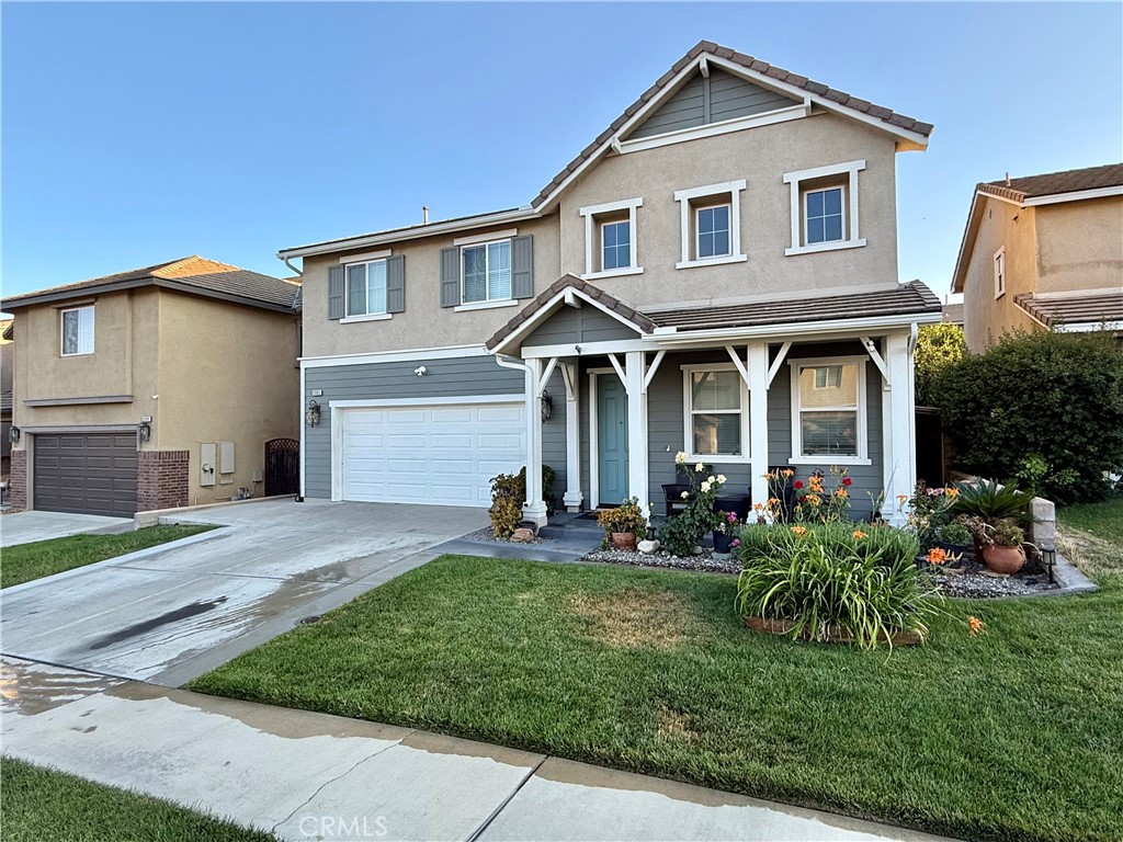 Welcome to this spacious and beautifully maintained 4-bedroom, 2.5-bathroom home nestled in the highly desirable Rosena Ranch community. Perfectly blending comfort, style, and functionality, this home is move-in ready with thoughtful upgrades throughout.
Step into a bright, open-concept layout featuring a modern kitchen with granite countertops, stainless steel appliances, and a refrigerator included. Enjoy the convenience of a dedicated laundry room with sink, a tucked-away office nook, and clever under-stair storage to keep your space organized.
Upstairs, you’ll find generously sized bedrooms, including a spacious primary suite with a private bath. The 2.5 bathrooms are tastefully appointed and ideal for families or guests.
Step outside to your backyard retreat, where a unique outdoor fireplace which can double as a pizza oven creates the perfect space for cozy evenings or weekend entertaining.
With access to scenic walking trails and just minutes from major freeways (15, 215, 210), shopping, and schools this home offers the best of both lifestyle and location.
Rosena Ranch Community Perks: Junior Olympic lap pool, multiple resort-style pools & kiddie pools splash park for the kids, picnic & barbecue areas, a stunning clubhouse and full fitness center.
Don't miss your chance to live in one of San Bernardino’s most sought-after communities!