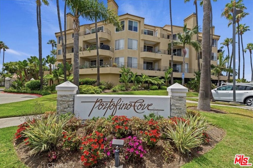 Welcome to Portofino Cove a rare opportunity to own a luxurious waterfront condo in the heart of Huntington Harbour. This beautifully upgraded 1-bedroom, 1-bath marina-view home offers resort-style living with breathtaking views of the harbor, yachts, and sparkling pool below. Step inside to a bright and open floor plan featuring floor-to-ceiling windows, wood-style floors, a cozy fireplace, and seamless indoor-outdoor flow to your private wraparound balcony the perfect place to unwind with ocean breezes and watch the boats pass by. The modern kitchen boasts granite countertops, stainless steel appliances, and a breakfast bar ideal for entertaining. The spacious primary suite includes balcony access, a walk-in closet, and a beautifully remodeled ensuite bathroom. Enjoy in-unit laundry, central A/C, and 2 assigned subterranean parking spots with elevator access.Portofino Cove is a gated, resort-style community offering a waterfront pool, spa, BBQ area, sauna, and the rare option to purchase or lease a boat slip just steps from your unit. Located in one of Huntington Beach's most coveted neighborhoods just minutes to Sunset Beach, PCH, and coastal dining this is coastal living at its finest