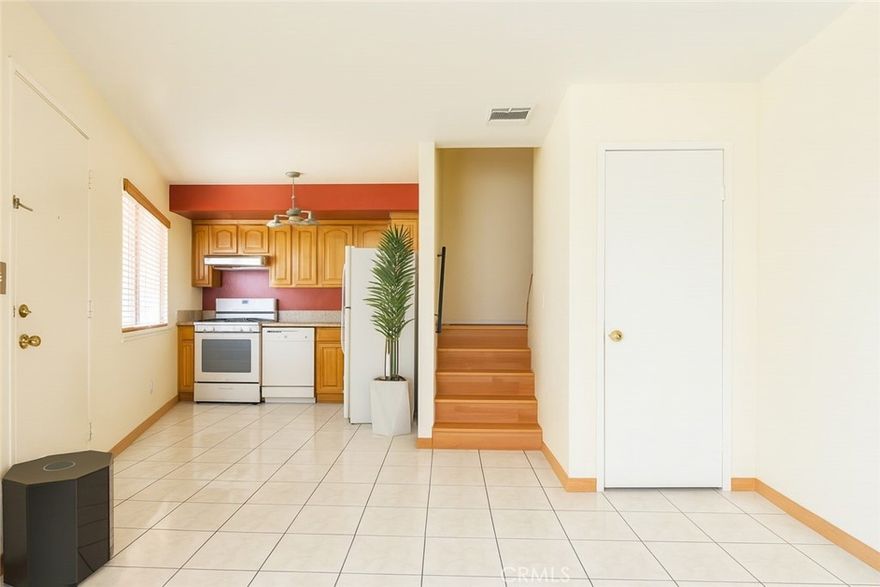 Rare corner-unit condo in the heart of Alhambra! This unique two-story home spans both levels with minimal shared walls, offering exceptional privacy. Featuring 1 bedroom and 1 bathroom, the unit includes a private laundry room and a rare two-car separated garage. Ideally located just steps from Alhambra’s Main Street shopping and dining district, and minutes from schools, banks, and supermarkets. Convenient access to public transit further enhances its appeal. Excellent potential for long-term value growth in this highly desirable location.