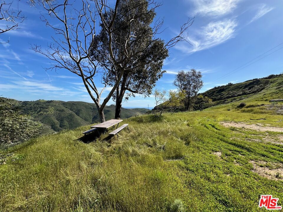 Amazing Equestrian Potential with 6.8 Acres of Ocean Views, Catalina Island and Mountain Views - Bring Your Horses and Your Farming Hat up a Long PrivateDirt Road to Several Useable Areas with Three Flat Pads. Property has Well and Two Water Tanks, Phone and Electricity on Site. Access to Property via Deer Creek orYerba Buena Road. Assessors Parcel Number 700-0-140-120. Build Your DREAM ESTATE in the Ventura County (Right to Farm) Section of Malibu.