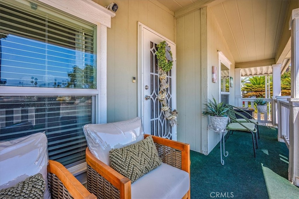 Welcome to 540 Santa Lucia, a beautifully maintained 2005 single-level home in the sought-after 55+ community of Sierra Dawn Estates. Offering 3 bedrooms and 2 baths across approx. 1,440 sq ft, this residence showcases pride of ownership with warm wood flooring, a welcoming living room anchored by a cozy fireplace, and a bright, comfortable layout. The tranquil backyard is the perfect setting to relax with morning coffee or entertain friends in the evening. Just steps from one of the four clubhouses, residents enjoy multiple pools and spas, pickleball, shuffleboard, billiards, a dog park, optional RV storage, and more. With low HOA dues that include cable TV—and the benefit of land ownership—this home combines comfort, community, and value in the heart of Hemet.