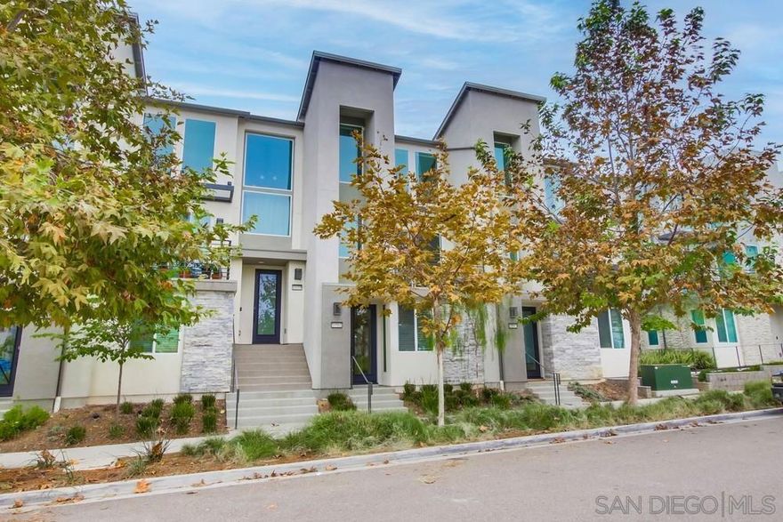 Better than new! Gorgeous upgraded home with PAID solar, located directly across from a park. Enjoy tons of designer upgrades throughout — modern finishes, premium flooring, and top-of-the-line appliances. Prime location offering easy access to Sorrento Valley tech hub, UCSD, and coastal areas. Move-in ready and impeccably maintained — this home truly stands out in the neighborhood!