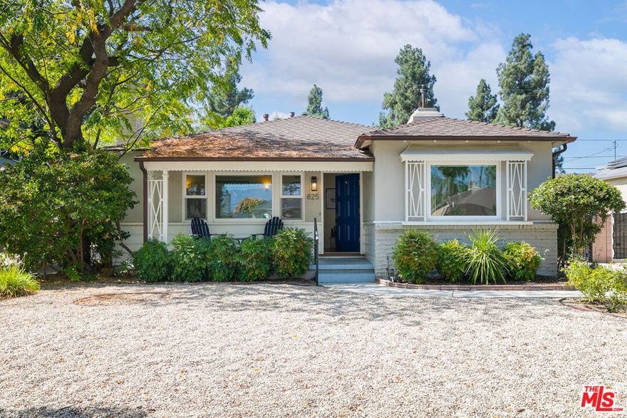 Welcome to the heart of Magnolia Park, where timeless character meets Burbank charm. This picture-perfect 2-bedroom, 1-bathroom home has been lovingly updated while preserving its original details, from the warm hardwood floors and coved ceilings to the inviting fireplace.  Set on a spacious 6,750-square-foot lot, the home offers generous front and backyards ideal for outdoor dining, play, or future expansion. A permitted guest house adds an additional bathroom and flexible living area, perfect for extended family, a creative studio, or home office.  Just beyond your front door, enjoy the best of Magnolia Park's small-town charm and walkable lifestyle. Start your morning at The Palm Coffee Bar, pick up pastries from Porto's Bakery, and explore the Magnolia Park shopping district.  A rare blend of history, heart, and location, this is Magnolia Park living at its finest.