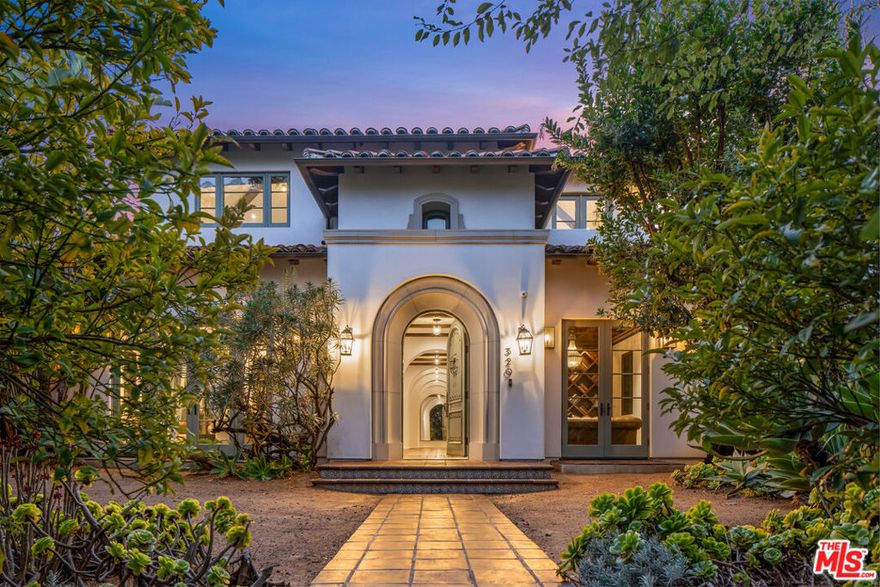 Nestled in the highly sought-after heart of Santa Monica, north of Montana, stands a true architectural gema Spanish-style residence of unparalleled elegance. Meticulously rebuilt in 2013, this home boasts a seamless blend of craftsmanship and exquisite attention to detail throughout. The main house offers a spacious layout, featuring four well-appointed bedrooms and four luxurious bathrooms, each space thoughtfully designed to harmoniously merge functionality with timeless charm. At the heart of the residence lies a gourmet kitchen, a haven for culinary enthusiasts, adorned with top-tier appliances and premium finishes, setting the stage for memorable gatherings and culinary adventures.Beyond the main residence, a charming studio guest house offers a private retreat for visitors or a serene space for relaxation, complete with its own bathroom. Situated just moments from the renowned Brentwood Country Mart, residents are treated to easy access to upscale shopping, gourmet dining, and a vibrant community atmosphere, while still enjoying the tranquility and privacy that this exceptional property affords. A testament to custom-built excellence, every inch of this residence reflects a labor of love and passion, from the handpicked materials to the bespoke finishes. Experience the epitome of Santa Monica luxury living, where Spanish-inspired elegance meets modern comfort in a prime location that truly has it all.