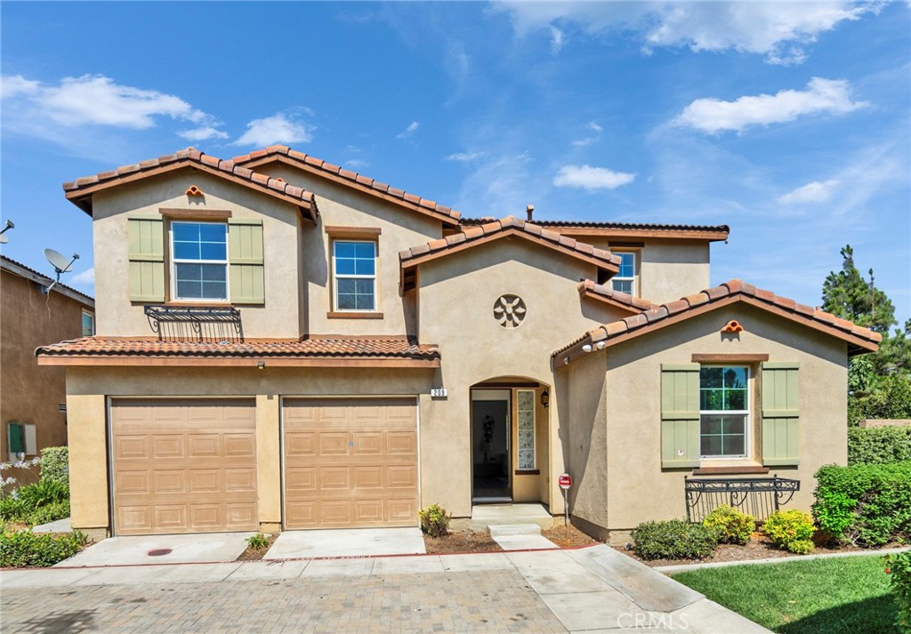 This well-designed two-story home offers 2,445 square feet of comfortable living space, featuring one of the community's most coveted oversized backyards - a rare find that provides exceptional outdoor space. The functional layout includes five bedrooms and three bathrooms, with a convenient first-floor bedroom suite and four additional bedrooms upstairs.
The home welcomes you with a bright, open floor plan filled with natural light. Practical features include a two-car garage with storage space and a generously sized backyard that's perfect for family activities, gardening, or future customization to suit your lifestyle.
Exceptional Location Features:
Just 2 minutes from the 60 Freeway, providing effortless access to both East and West Los Angeles
Immediate proximity to Home Depot for all your home improvement needs
Short distance to premier shopping at Ontario Mills and Victoria Gardens
Community amenities including ample guest parking, a clubhouse, and organized children's play groups
With modest HOA fees of $158 per month, this move-in ready home presents an outstanding opportunity. The combination of its rare large lot, functional layout, and unbeatable location makes this property truly special in Ontario's housing market.