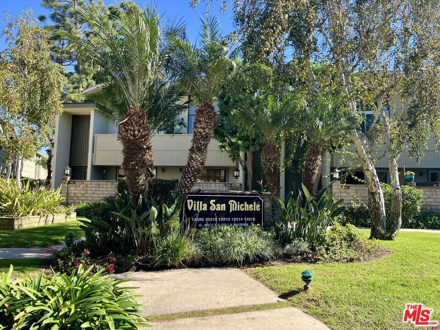 ***STUNNING REMODELED TOWNHOME IN MARINA DEL REY*** Experience the ultimate coastal lifestyle in this beautifully remodeled 1,763 SqFt, 2-bedroom, 2.5-bathroom split-level townhome with bonus room in the highly sought-after Villa San Michele community. This two-story residence has been meticulously updated throughout and is ready for immediate move-in. Recent upgrades include new hardwood laminate and tile flooring throughout, a brand new wet bar perfect for entertaining, completely remodeled bathrooms, all new stainless steel appliances including refrigerator, range/oven, microwave, and dishwasher, and new drapes and plantation shutters for privacy. The in-unit washer and dryer are conveniently located upstairs for added convenience. The thoughtful layout features a spacious living room with gas fireplace that opens to a large ground-floor patio, ideal for indoor-outdoor entertaining. The generous primary suite includes vaulted ceilings, a private balcony, and a new ensuite bathroom with dual sinks. The versatile bonus room is perfect for a home office, gym, or guest space, while the two-car attached garage offers direct access plus abundant storage and workspace. Enjoy resort-style amenities with the Villa San Michele community swimming pool and spa, perfect for relaxing after a day at the beach. Nestled in one of LA's most desirable coastal communities, you're moments from world-class dining, shopping, beaches, and marina activities, with easy access to Venice Beach, Playa del Rey, and LAX. This move-in-ready townhome offers the perfect combination of modern upgrades, functional design, and the unparalleled Marina del Rey lifestyle. Don't miss this rare leasing opportunity!