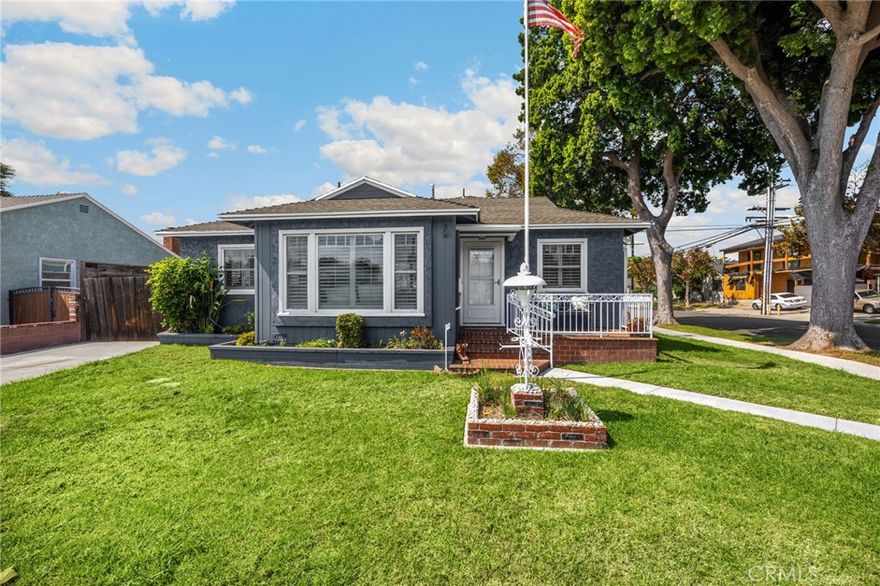 Welcome to your dream home in the desirable Lakewood Park community! This beautifully updated residence has been freshly painted inside and out, offering a bright and inviting atmosphere from the moment you step in. The home features a thoughtfully remodeled open-concept design, complete with brand new hardwood laminate flooring and stylish new light fixtures throughout. The chef’s kitchen is truly the heart of this home, boasting sleek new white cabinetry, a walk-in pantry with custom shelving, a large center island with stunning quartz countertops, and stainless-steel appliances — including a brand-new five-burner stovetop, oven, and a built-in microwave set into the cabinetry. All appliances are brand new and included, even the washer and dryer. Perfect for entertaining, the kitchen flows seamlessly into the spacious living and dining areas, highlighted by a cozy fireplace. The primary bedroom offers a generously sized closet, while the updated plumbing and brand-new water heater provide peace of mind for years to come. Step outside to the backyard retreat, featuring a custom deck with built-in BBQ and fridge, plus a retractable patio cover that makes family hangouts enjoyable in any weather. Additional highlights include the convenience of possible parking on both sides of the home. Perfectly located near parks, schools, shopping, and dining, this home offers both comfort and convenience. Don’t miss your chance to make this Lakewood gem your own. Schedule a private tour today!