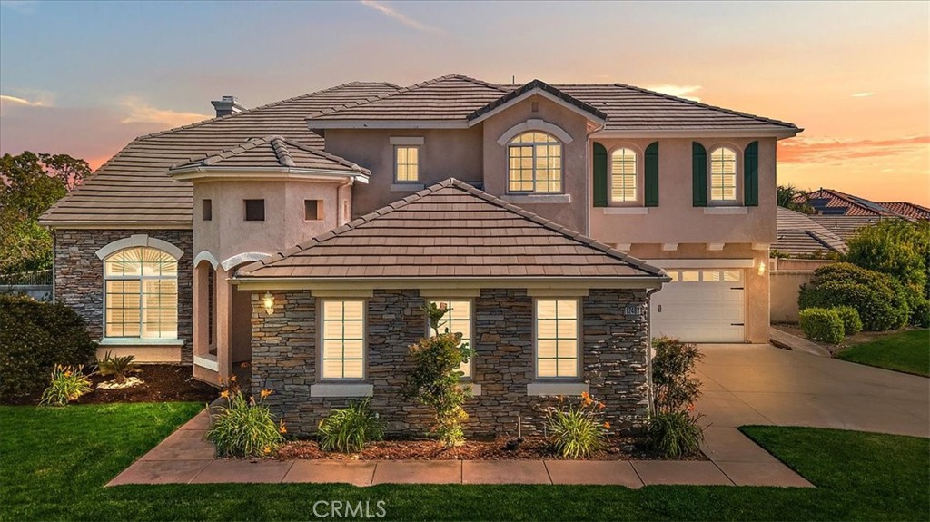 Beautiful and Stunning Masterpiece Home located in Etiwanda / Rancho Cucamonga, One of Rancho's Most Coveted Areas, Off Day Creek High Above the 210 Frwy. This Beauty features 4 Bedrooms, 3 and Half Baths, With a Square Footage of 4,134 Living Space and a Large a 13,690 Size Lot (Per Assessor). As You Enter This Spacious Home You Will Notice The High Ceilings, An Open Floorplan with Recess Lighting. On the First Level Floor You Will Find a Bright Formal Living Room / A Formal Dining Room With Crown Molding / A Guest Bedroom With Its Own Private Bathroom / A Powder Room / A Large Laundry Room / A Great Room With A Fireplace That Opens To A Spacious Kitchen. The Kitchen Features Warm Colors Throughout With Plenty of Cabinetry and Granite Counters. This Functional Open Kitchen features a Large Island with a Built-In Sink, And A Built-In Convenient Desk. Featured in the Great Room are Surround Sound Speakers and Plantation Shutters Throughout the Home. The Second Level Of This Beautiful Home Features an Office / Loft With Built-In Cabinets and Shelves/ A Spacious Master Bedroom Suite with Crown Molding / Magnificent Mountain and City Light View From The Master Suite Balcony / Large Master Bath Also with Features Magnificent Views from the Large Soaking Large Tub, A Separate Vanity area and Double Sinks / A Large Walk-In Master Closet/ A Large Hall Bath/ Two Spacious Bedrooms Each with Their Own walk-in Closets / A Huge Game Room with Beautiful Mountain and City Lights Views Top Off This Stunning Home. This Home Features Solar, Low Property Tax Rate / No HOA / John Golden Elementary / Day Creek Intermediate / Los Osos High School. This Masterpiece Home Is North Of The 210 Fwy / Off Day Creek / Close To Shopping and Dining At Victoria Gardens / Ontario Mills / This Home Is A Must See.