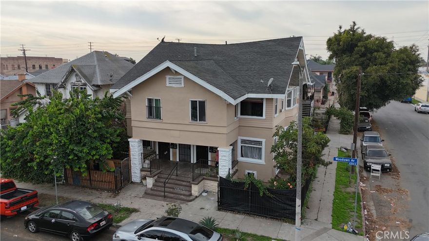 Two buildings 8 units total. 4 units are 2 bedrooms 1 bathroom. 4 units are 1 bedrooms 1 bathroom. Property does have some updates.