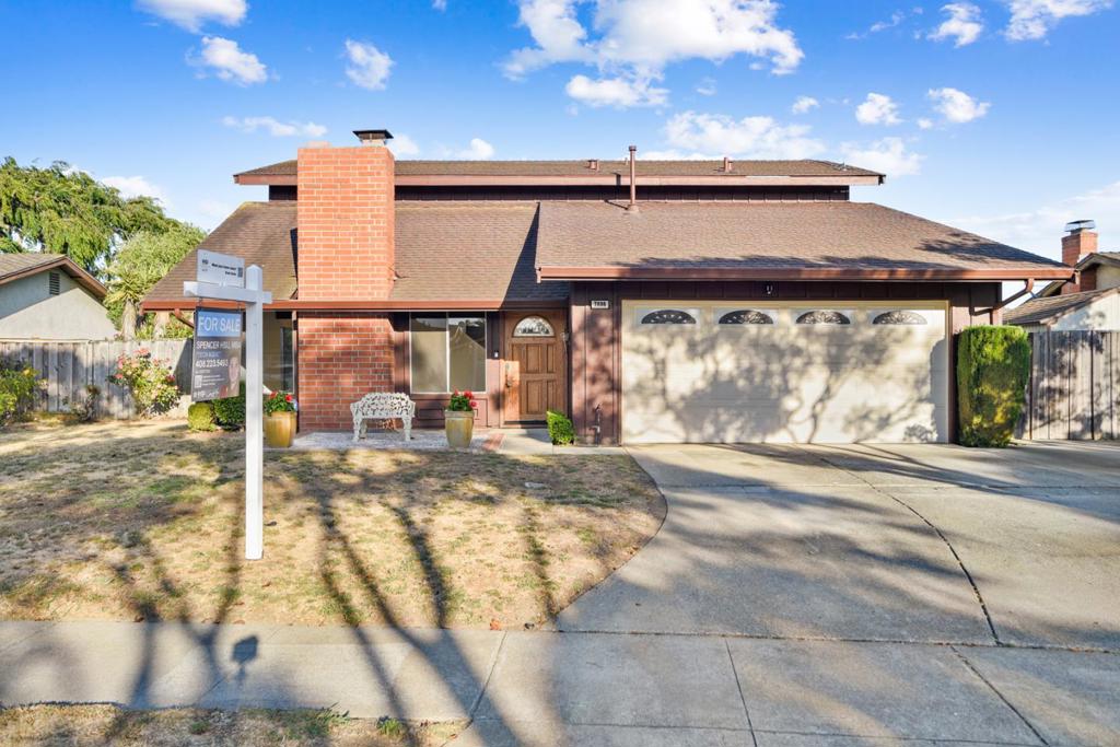 Welcome to this beautifully updated, thoughtfully designed 5- bedroom, 3.5-bathroom home, boasting 2,268 sq ft of spacious living, the largest home in the area. Located in one of Newark's most commuter-friendly neighborhoods, this two- story residence combines style, flexibility, and unbeatable convenience. Step inside and you'll immediately notice the soaring high ceilings in the family room, creating a dramatic sense of openness and volume. Abundant natural light fills the home through oversized windows, bringing warmth and energy into every space. With fresh interior paint and brand-new carpet throughout, this home is move-in ready. The ideal layout for multi- generational living includes a full bedroom and bathroom on the main level, perfect for guests, extended family, or those avoiding stairs. The expansive driveway easily accommodates multiple vehicles, a rare find in the area. Positioned between Interstate 880 and the Dumbarton Bridge (Hwy 84), this home offers quick access to Meta, Tesla, Google, Cisco, Nvidia, and Stanford, making it a strategic hub for Bay Area professionals. Don't miss this rare opportunity to own a bright, expansive home in one of the Bay Areas best-kept secrets.