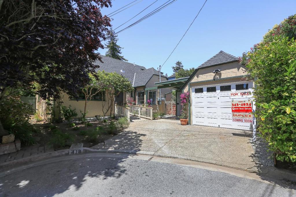 Fantastic opportunity, Charming renovated single family home and an in-law unit on quiet, picture perfect cul-de-sac surrounded by storybook homes! Main home is 3 bedrooms, 2 baths, completely remodeled and updated, large living spaces, fireplace and private landscaped backyard! 2nd unit features 1 bed, 1 bath, living room, washer/dryer, remodeled kitchen and extra-large private balcony! Walk to Caltrain and both Downtown Burlingame and San Mateo, close to all major freeways/mass transit and shopping!