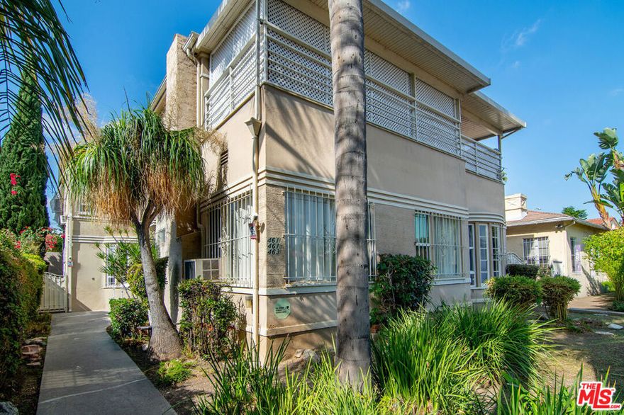 Outstanding opportunity to purchase a well-maintained 1937 triplex in one of Los Angeles's most sought-after neighborhoods. Encompassing approximately 4,112 sq. ft. of living space on a 6,103 sq. ft. lot, the property features a desirable unit mix of two 2-bedroom/1-bath units and one 3-bedroom/2-bath unit - all tenant-occupied and generating steady, reliable income. Zoned RD1.5-1-O, the property offers future development potential while maintaining its strong current performance. Each unit is equipped with individual gas meters, separate water heaters, and a mix of wall + window AC & forced-air heating. Ideally located just moments from The Grove, Pan Pacific Park, the Original Farmers Market, and Beverly Blvd's shops and cafes, this triplex combines classic character, consistent income, and long-term upside  a rare investment opportunity in the heart of the Fairfax District.