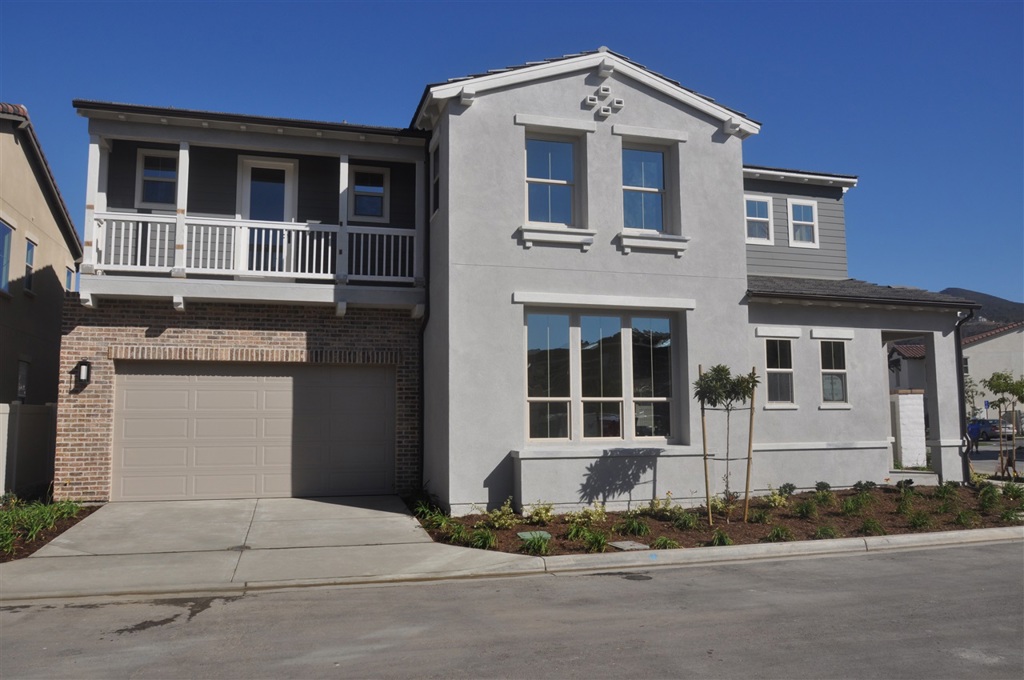Approx. 3,595 sq. ft., new Home in gated community with pool. 5 bedrooms, 4 1/2 bathrooms including a first floor bedroom, Bonus Room, Den, and 2-car garage. Designer upgrades include Quartz kitchen countertops with Chevron mosaic-candid Heather Honed 1x6 Full Backsplash, white cabinets, snf Piedrafina-Carrera countertops in baths and tub deck. Master bath upgrades include custom cabinet panel surrounding tub face. Shower 6x6 arctic white suqare. Spectacular Hard Wood Floors, upgraded pad and carpet. Neighborhoods: Rancho Tesoro - Candela Architectural Style: Monterey/Hacienda/Adobe View: Monterey/Hacienda/Adobe Complex Features: ,,,, Equipment: Fire Sprinklers,Garage Door Opener Other Fees: 0 Sewer: Public Sewer
