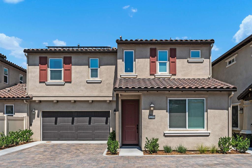 Welcome to 32789 Tannat Drive, a beautifully upgraded home located in Temecula’s premier Sommers Bend community. Built with modern living in mind, this 3-bedroom, 2.5-bathroom home offers a spacious and functional layout with stylish finishes throughout. The chef-inspired kitchen features sleek countertops, touch kitchen faucet, stainless steel appliances, a large center island, and an open flow into the living and dining areas—perfect for both entertaining and everyday comfort. The primary suite offers a peaceful retreat with a luxurious ensuite bathroom and generous walk-in closet. Two car garage plus two parking spots in front with plenty of guest parking throughout the community. Save on electricity with owned solar panels. Step outside to a professionally landscaped backyard ideal for relaxing or hosting guests. As part of the vibrant Sommers Bend community, you’ll have access to resort-style amenities including pools, a clubhouse, fitness center, sports parks, walking trails, and more. All conveniently located near Temecula’s top-rated schools, wine country, shopping, and dining. Don’t miss this opportunity to own a turnkey home in one of Temecula’s most sought-after new neighborhoods!