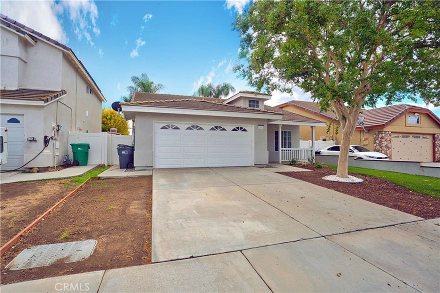 Step into refined living with this beautifully remodeled 4 bedroom, 2 bath Single Story residence in the heart of Menifee and NO HOA! From the moment you enter through the inviting front entry, you’re greeted with soaring natural light and an open layout that blends elegance with comfort. The chef inspired kitchen boasts quartz countertops, a stylish breakfast nook, premium appliances, and upgraded LED and outdoor lighting. Luxury vinyl flooring flows throughout, A convenient indoor laundry room adds comfort and functionality while all new sliding doors create a seamless connection between indoor and outdoor.

The primary Bedroom offers a spa like retreat with a custom walk in shower, and Walk- In Closet, while the second bath boasts a large soaking tub framed by natural light from a dramatic skylight. Every detail has been thoughtfully upgraded, from the new roof underlayment and all new plumbing to the sleek new breaker box and bonus EV charging outlet. Outdoors, enjoy the tranquility of a private backyard enclosed by newer vinyl fencing perfect for entertaining or relaxing in style. Situated within the sought after Menifee Union School District and just minutes from upscale shopping, dining, and Temecula’s award winning wineries, this home truly lives like a model.