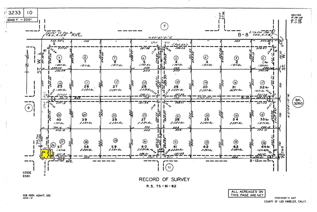 This 0.28-acre corner lot in Antelope Acres, CA offers a fantastic opportunity for agricultural use and future investment. Zoned A12, it allows for a variety of agricultural activities, making it ideal for farming, livestock, or rural development.
Key Features:
- Size: 0.28 acres (approx. 12,197 sq ft)
- Location: Corner of 75th St West & Ave B12, Antelope Acres, CA
- Zoning: A12 (Heavy Agriculture) – suitable for farming, nurseries, animal keeping, and potential rural residential use
- Accessibility: Positioned on a corner lot, providing easy access and visibility
- Scenery: Open desert landscape with clear skies and peaceful surroundings
Why Consider This Lot?
- Agricultural Potential: Perfect for small-scale farming, homesteading, or future agricultural projects
- Corner Location: Offers great accessibility and potential for multiple entry points
- Investment Opportunity: Hold for future appreciation or develop for personal use
This Antelope Acres property is a great choice for those looking to invest in agricultural land or secure a rural retreat