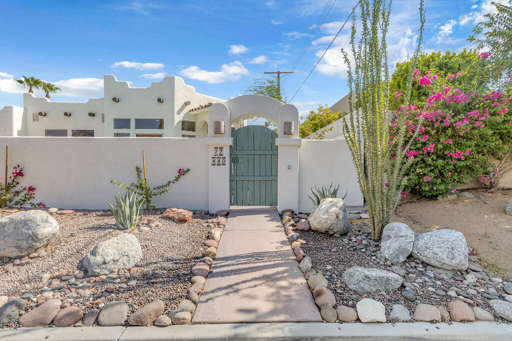 Spanish Style Retreat in La Quinta Cove Seasonal or Long Term RentalDiscover this charming 1 bedroom home with an additional office area, wet bar, and a spacious open concept great room that blends comfort with a designer vacation vibe. The large kitchen features a Sub Zero refrigerator and top of the line appliances, perfect for entertaining. The master suite includes a private gym area and cozy fireplace. A washer and dryer add everyday convenience, and the garage offers secure parking and storage. Enjoy breathtaking mountain views from the front yard, featuring a sparkling pool and spa. An additional 1 bedroom, 1 bath casita with kitchenette is available as a separate rental for an additional cost, ideal for extra guests or extended stays. This home offers all the conveniences of home with a vacation vibe that will make you never want to leave. Located in the scenic La Quinta Cove, close to hiking trails, Old Town La Quinta dining, shopping, and seasonal events. Jan -April $6000, May-Sept $4900, Oct-Dec $5500. Long Term Lease is negotiable.