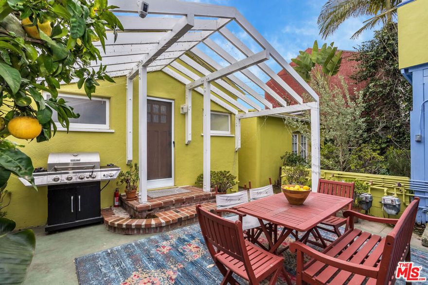 This bright and inviting 1-bedroom, 1-bathroom free-standing bungalow is part of a beautifully maintained, super charming 1911 Craftsman-style 4-plex in the heart of Venice. Just moments from Abbot Kinney and only a mile from the beach, this ground-floor residence offers the perfect blend of vintage charm and modern comfort. The home is situated at the rear of the property and features hardwood floors, automated skylights, ductless mini-split HVAC, timeless architectural details, and abundant natural light that creates a warm and welcoming atmosphere throughout. Community on-site laundry is available, and street parking only. With an unparalleled location surrounded by renowned restaurants, shops, and coastal amenities, this home embodies the quintessential SoCal lifestyle. Offered furnished or unfurnished.  Long term (12 months+) lease only.