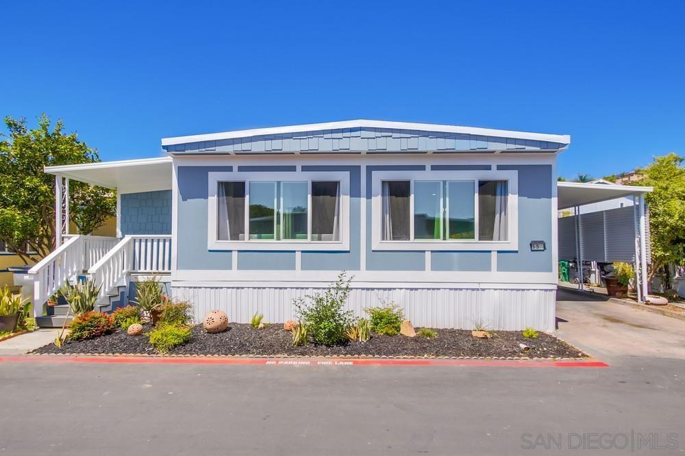 Your new home located in a well maintained and quiet mobile home park. No age restrictions, a place to call home, 4 bedrooms, 2 bathrooms, 2 living rooms, private backyard with fruit trees and plenty of space for family and/or friends. The Community offers a banquet room for celebrations, a nice swimming pool, very friendly neighbors and it's pet friendly.