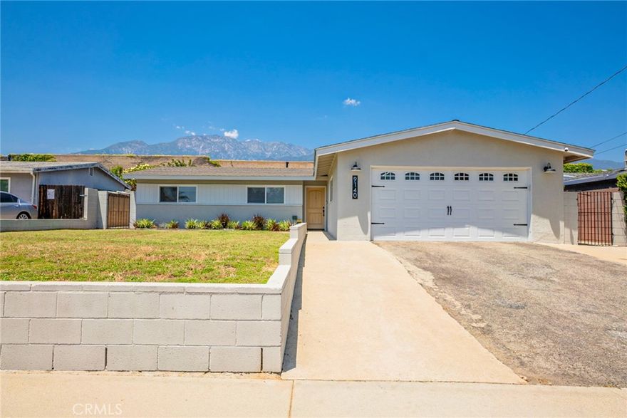Come and see 9140 Garden St in RANCHO CUCAMONGA, it’s a TURNKEY BEAUTY! When you walk through the front door, you will be greeted by an OPEN FLOOR PLAN that would make ENTERTAINING so easy. Recently UPDATED FLOORING throughout this 3 Bedroom 2 Bathroom home ties it all together. The KITCHEN has been UPDATED with NEW CABINETRY, quartz counters, and NEW APPLIANCES, while bathrooms have been REMODELED with tiled showers and quartz counters as well. Both areas make this home SHINE BRIGHTLY! A brand new water softening system will convey with the home! Being located in the ALTA LOMA portion of Rancho, you have access to AMAZING local SCHOOLS, quick access to major transportation corridors, and a host of OUTDOOR potential ACTIVITIES with the local mountains right up the road. Come see your new home!