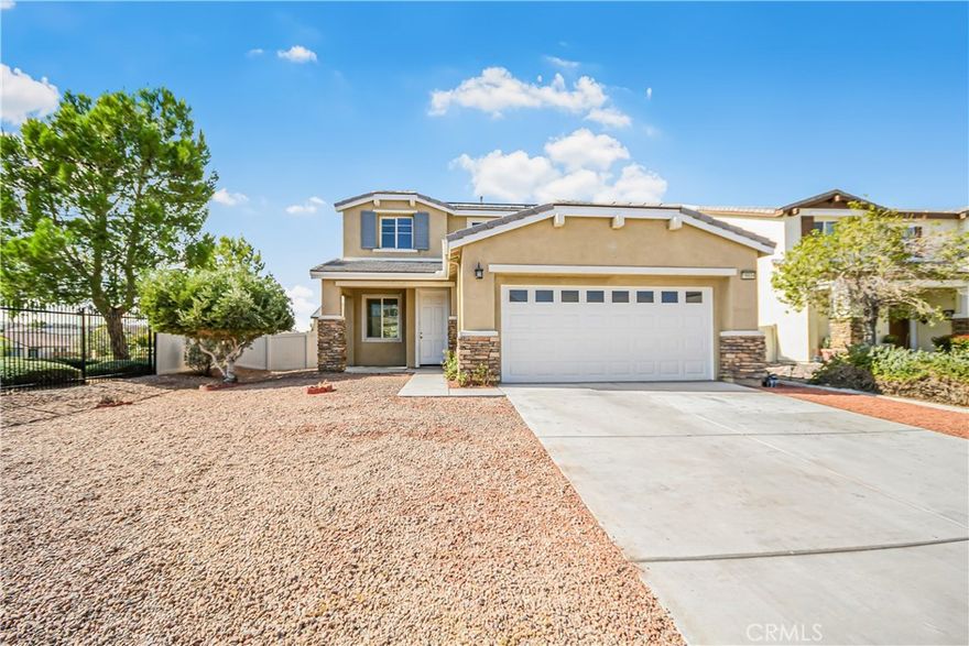 Freshly renovated and move-in ready, this stunning home in the highly desirable Cypress Pointe community impresses from the start. The full interior has been beautifully repainted, giving the home a bright, clean feel throughout. The kitchen is a true centerpiece, featuring brand new countertops, stainless steel appliances, a new sink and faucet, garbage disposal, and a spacious walk-in pantry. The large center island offers plenty of prep space and makes this kitchen ideal for both cooking and entertaining. New vinyl plank flooring flows through all the common areas downstairs, while custom tile enhances the kitchen, bathrooms, and laundry room. Plush new carpet adds warmth to the stairs and bedrooms. The master suite is expansive, with a generous walk-in closet and dual sinks providing comfort and convenience. Additional features include modern light fixtures, solar for energy efficiency, and two inviting living areas perfect for family and guests. The front yard boasts easy-care rock landscaping, while the backyard offers a private retreat next to a peaceful community park. Located near top-rated schools, shopping, and recreation, this is a rare offering in an excellent location—come see this beautiful home today!