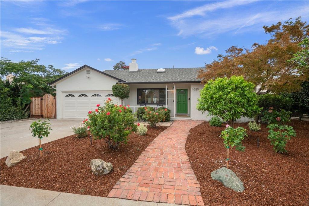 This beautiful home is close to downtown Mountain View and its many shops and wonderful restaurants. It features 3 bedrooms, 2 bathrooms on a 5,394 square foot lot. If you are looking to move into a single family home in Mountain View, this is your opportunity! The home is in the excellent Mountain View School District with Benjamin Bubb Elementary, Issac Newton Graham Middle School and Mountain View High School. This home has a wonderful remodeled kitchen, refinished hardwood floors throughout, refinished bathrooms, freshly painted inside and out, and a newly landscaped front and back yard. There is a large grassy area in the back yard for children and a separate outside office or playhouse. Come see this wonderful home.