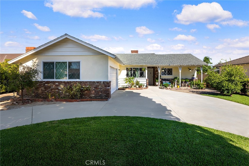 Welcome to this beautifully updated mid-century pool home located on a quiet cul-de-sac in desirable West Covina, close to Covina High School. While title reflects 3 bedrooms, the home offers 4 spacious bedrooms and 2 bathrooms, providing flexibility for families, guests, or a home office.
Enjoy charming curb appeal with a circular driveway, newer roof, front porch, and dual-pane windows. The oversized backyard is a true retreat, featuring a sparkling pool, fruit trees, and ample patio space—perfect for entertaining or relaxing in privacy.
Inside, the thoughtfully designed layout includes a convertible den/bedroom with a cozy fireplace, a second fireplace in the living room, and a built-in bookcase. The open floor plan connects the dining area to a fully renovated kitchen with ceramic countertops, ideal for modern living.
A bonus area off the living room adds extra space for storage, a closet for the bonus room, hobbies, or decor. This home blends timeless character with smart updates, offering comfort, charm, and a convenient location near shopping, grocery stores, Starbucks, schools, parks, freeways, and much more.