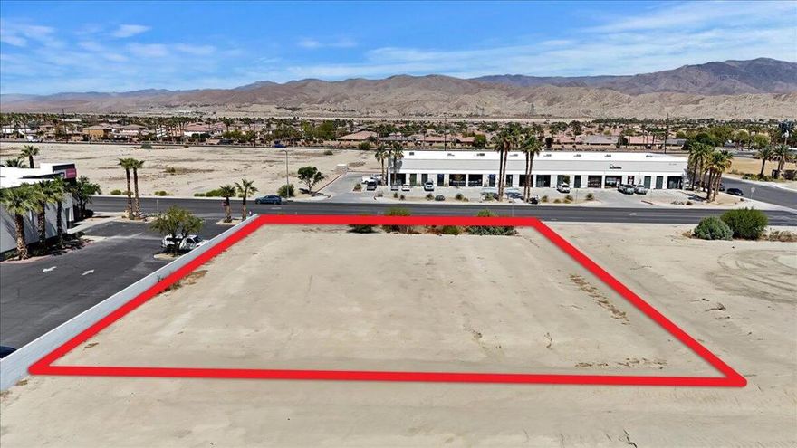Unlock potential of this vacant industrial lot located in the thriving city of Indio, CA, nestled in the heart of the Coachella Valley. With unparalleled access to major highways, a rapidly growing commercial environment, and a prime location for industrial development, this lot is perfect for businesses looking to expand or establish a new operation. This offering has .589 Acres along with an additional .67 Acres adjacent to subject Lot. Call us today!