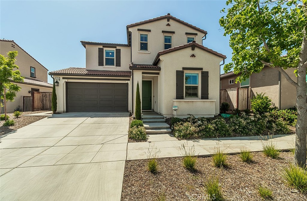 This beautiful McCaffrey home in Tesoro Viejo is move-in ready. OWNED solar system to ease your summer electricity bills.
As you enter this home, you will be greeted with beautiful 12x24 tile flooring. Stunning quartz countertops, light gray cabinets, and stainless steel appliances in the kitchen. Beautiful shutters window covering throughout the house except the Primary Bedroom and Great Room have beautiful curtains. Modern light fixtures and ceiling fan prewires. One isolated bedroom and full bathroom are downstairs. The primary suite, two secondary bedrooms and a hall bathroom are upstairs.
It's absolutely the best town in the country life style. There are walking trails, local fire station, healthcare clinic, eatery, amphitheater, elementary school, parks and many more amenities.
See it today before it's SOLD!
To learn more about Tesoro Viejo life style, learn here https://tesoroviejo.com/blog/tesoro-viejo-expands-its-outdoor-amenities/