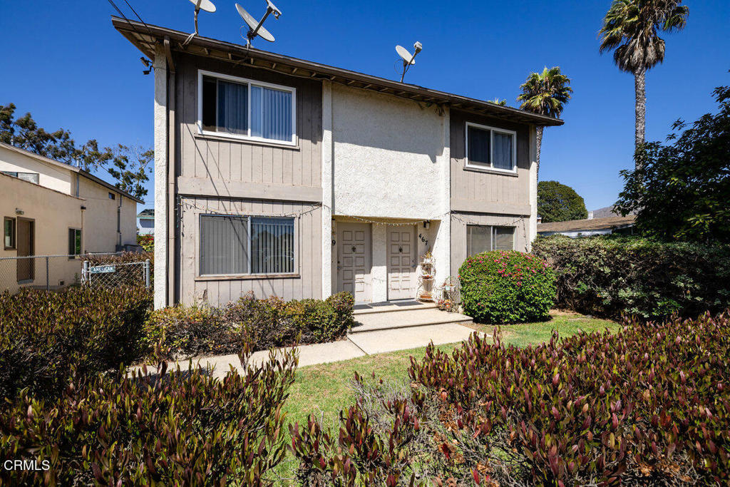 Built in 1983 duplex features two identical units, each unit offers 2 bedrooms, 1.5 bathrooms, and a 2-car garage. Both bedrooms and a full bathroom are situated upstairs. Downstairs offers living room, dining area, kitchen and half bathroom. Gated front and back yards, shared laundry room adjacent to the garage, with separate utilities. Zoned R3-5, the lot presents potential for future ADU development.Nearby amenities to enjoy the Ojai/Ventura Bike Trail, downtown Ventura, the beach, fairgrounds, coffee shops, restaurants and a variety of retail options.