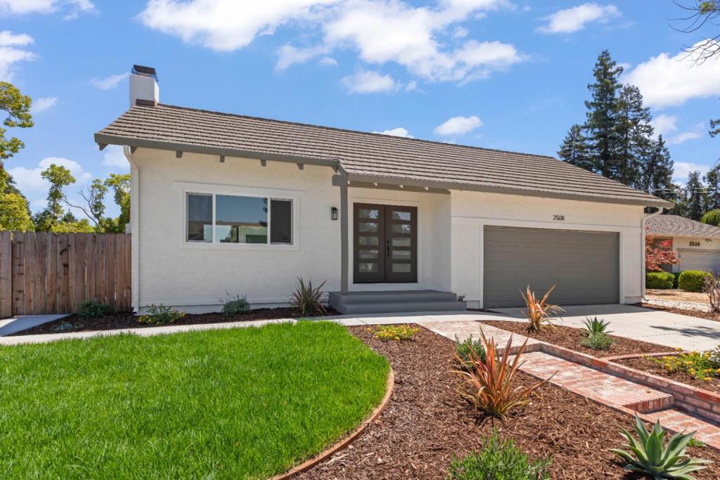 Enjoy the perfect blend of comfort and style in this gorgeously updated 4 bedroom, 2 bath home. Nestled in one of San Jose's most desirable neighborhoods this 1,742 sq. ft. single level on approximate 7,000 sq. ft. corner lot is the perfect blend of elegance and flexibility. As you enter, the large living room with vaulted ceiling, fireplace and slider to the outdoor patio is to your left. The expansive beautifully remodeled kitchen with eat-in dining area extends through the optional family room/dining room providing an ideal setting for entertainment. The kitchen is a home chef's dream complete with all new stainless appliances including 5-burner gas range, built-in wine fridge and microwave, custom cabinetry and lots of counter space. The primary suite boasts a double vanity, shower stall and private outdoor retreat. Bath #2 boasts a double vanity and shower over tub. Step outside to a spacious backyard oasis with a portion of blank canvas awaiting your creativity for outdoor dining and relaxation with family and friends. Large windows throughout bring in a lot of natural light. Too many improvements to list, located in the Campbell school district it's just minutes away from the Pruneyard, shopping, dining and parks. You've got to come take a look because this one wont last.