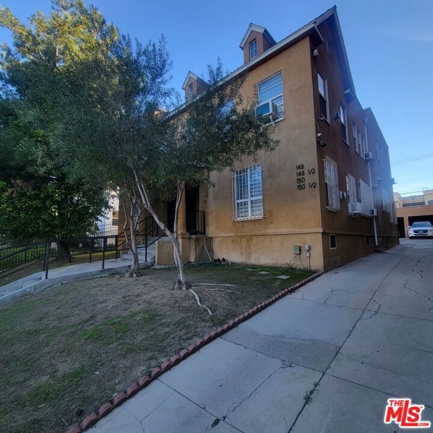 One unit UPSTAIRS out of total 4 units apartment.  Washer and dryer installed inside the unit.  All upgraded few years ago.  Clean and good size unit.  Gated and automatic remote controlled access to the back of the unit for 1 designated parking.  Well maintained!!