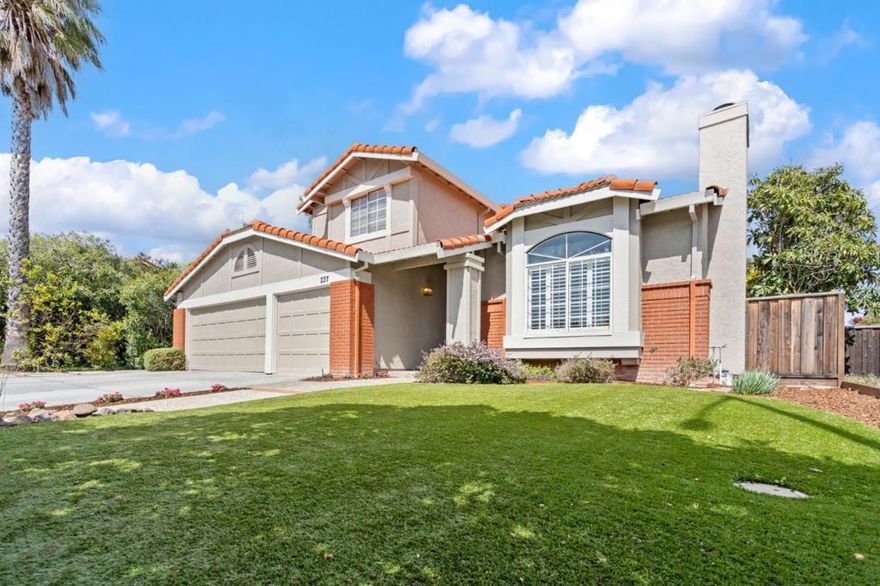 Highly sought after San Carlos Highlands neighborhood! Traditional style 4BR, 3BA, 3 car garage house sits on approximately 7298 sq ft lot w/about 2400 sq ft of living space. Open flr plan, gleaming hrdwd flrs, spiral staircase & an abundance of windows that flood the home w/natural light. Spacious L/R w wood-burning frplc, soaring ceilings & dining area. The central hallway flows seamlessly to a lg family rm w/frplc & wet bar & is adjacent to a gourmet kitchen featuring granite counters, peninsula w/bar seating & ample cabinet space. Sliding drs access landscaped yard & expansive patio - perfect setting for indoor/outdoor living! The 1st-floor BR provides versatility as it can be used as an office/study w/the advantage of a full bathroom nearby. Separate laundry rm accesses the 3-car garage w/extra storage space. Head upstairs to find 2 additional BR's, a bathroom off the hallway & a generously sized primary suite boasting a walk-in closet, lg bathroom w/dual vanities, stall shower & jetted tub. Highlands Park is directly across the street & provides an abundance of outdoor activities including a playground, tennis courts, soccer & baseball fields. Excellent SC schools. Conveniently situated between SF & Silicon Valley w/easy access to Hwy 280. Don't miss this rare opportunity!