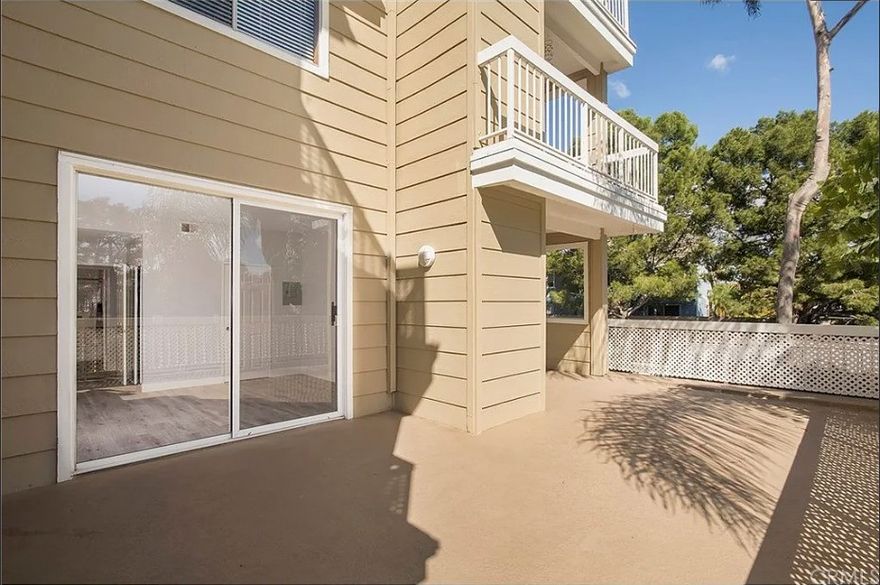 Welcome to coastal living at its finest! This light filled end unit in the resort style Seabridge community offers the perfect blend of comfort, style, and location. Step inside to a beautifully updated single level home featuring new quartz countertops, stainless steel appliances, fresh paint, wide plank flooring, and an open concept layout that flows seamlessly to one of the largest private patios in the community, perfect for morning coffee or evening relaxation. The spacious bedroom includes direct patio access and a remodeled en suite bath with stackable in unit laundry.



Enjoy Seabridge’s incredible amenities including multiple pools and spas, a clubhouse, fitness center, sauna, and tennis courts surrounded by lush landscaping, tranquil waterfalls, and scenic walking paths. This 24 hour guard gated neighborhood is ideally located just minutes from Pacific City, Downtown Huntington, and the beach!