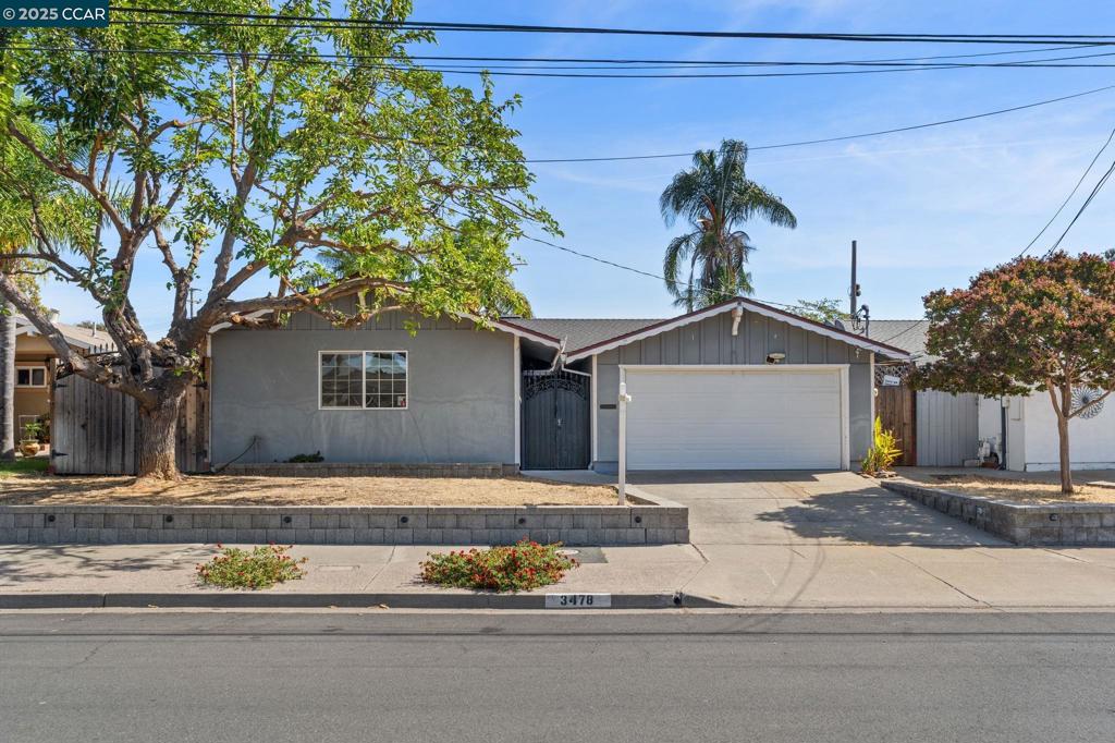 Welcome to 3478 Esperanza Drive – where opportunity meets possibility! This inviting property is the perfect starter home for anyone ready to enter the market. With a little vision and TLC, you can easily transform this house into your dream home while building instant equity. Inside, you’ll appreciate the open-concept floor plan, a custom-built living room bookshelf, and beautiful French doors that open to the backyard, filling the home with natural light. Retreat to the primary suite and enjoy a spa-like jacuzzi tub, the perfect way to unwind after a long day. Step outside to a spacious backyard, ideal for entertaining, gardening, or relaxing in your own private oasis—complete with the security of a gated entrance. The main home features 3 bedrooms and 2 bathrooms, plus a detached 1-bedroom, 1-bath living quarters—a versatile bonus space perfect for rental income, multigenerational living, or hosting long-term guests. Don’t miss out on this unique opportunity—schedule your showing today and imagine the possibilities!