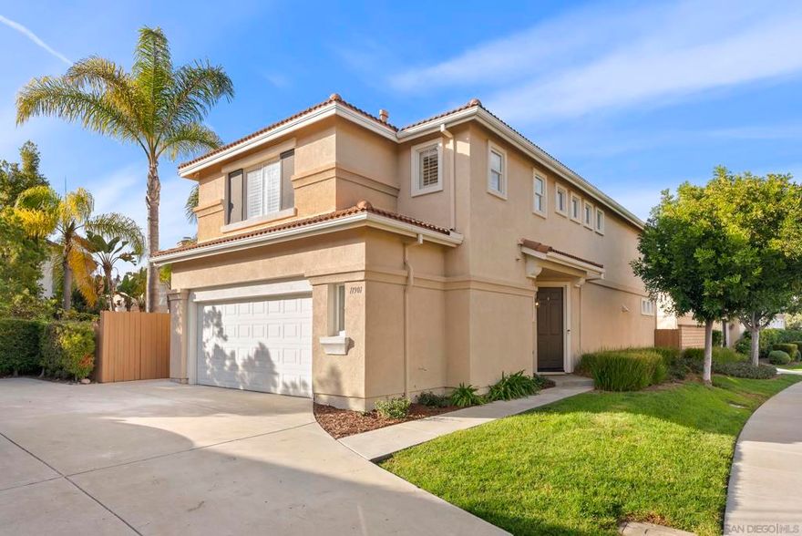 Discover the perfect blend of comfort, style, and convenience in this beautifully designed home in the highly desirable Tampico Community! The main level offers a private bedroom and full bath, offering ultimate flexibility for family and guests. Upstairs, enjoy four additional bedrooms, including a versatile flex space—ideal for a home office, study nook, or creative retreat. The spacious primary suite impresses with its generous layout and a massive walk-in closet, while the full-size laundry room adds everyday convenience. Additional features include new floors and fresh paint throughout, an oversized yard with outdoor bbq, an attached two-car garage and 4 additional parking spaces on the driveway. Conveniently located to schools, parks, shopping, dining, and beautiful open-space trails, with easy access to both the I-15 and Highway 56. This is the home that truly has it all—don’t miss your chance to make it yours!