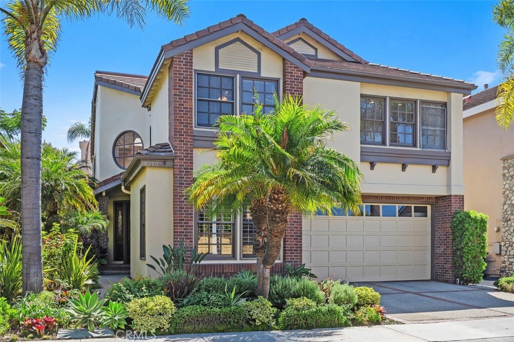 Live in one of Long Beaches finest resort style communities called "BAY HARBOUR". This Mediterranean style home is the largest of the off water Warmington built homes & includes a deeded 40" BOAT SLIP!! A warm ambiance fills the sly-lit high vaulted entry that opens to the formal dining area & step-down living room with mirrored faced fireplace. View oriented family room, French doors, entertaining bar with wine refrig. Remodeled kitchen with breakfast nook, high end appliances, granite counters, custom cabinets, huge walk-in pantry, added storage & direct garage access. DOWNSTAIRS BEDROOM & BATH & separate laundry room. Sweeping stairway to upper level, highlighted by a grand primary BR suite with vaulted ceiling, a sitting or office, double sided fireplace & French doors to deck. Primary remodeled BA, skylight, custom cabinets, separate vanities, soaking tub, extended tiled shower & huge walk-in closet. The well-secluded secondary BR's each with full baths. Garage with storage cabinets, upper storage racks & CAR CHARGER. Dual zone A/C, recessed lighting, plantation shutters, tiled baths, marble, porcelain tile & carpeted flooring. Professional landscaping, a lovely large backyard, garden planters & built-in BBQ. Bay Harbour is a unique guard gated waterfront community with 2 pools, spas, tennis & pickleball courts, close proximity to 2nd & PCH shopping, restaurants, Alamitos Bay, CSULB & California Distinguished Schools!!