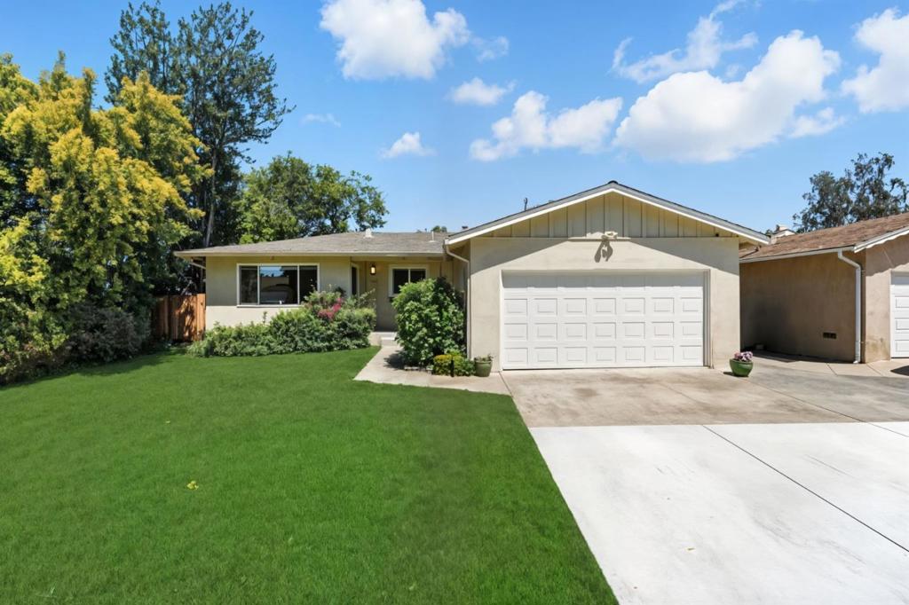 Milpitas Manor Single Story Beauty Recently Remodeled*Updated Kitchen with Granite Counter Tops, New Lighting, Stainless Steel Appliances*New Laminate Flooring Through-out* Updated Plush Carpet in Bedrooms*Separate Family Room with Cascade Brick Woodburning Fireplace*Newer Central Heating & Cooling*Updated Bathrooms with Single Sink Vanities & New Light Fixtures*Dual Pane Windows*Coper Plumbing*New Interior Doors*Custom Interior/Exterior Paint*2 Car Garage with Automatic Rolling Door*Low Maintenance Front & Backyard*Convenient Location - Close to Schools Parks & Freeways*Must See!